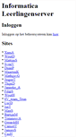Mobile Screenshot of olvleerling.ufo-net.nl